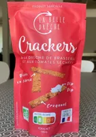 Crackers à la drêche de brasserie et aux tomates séchées