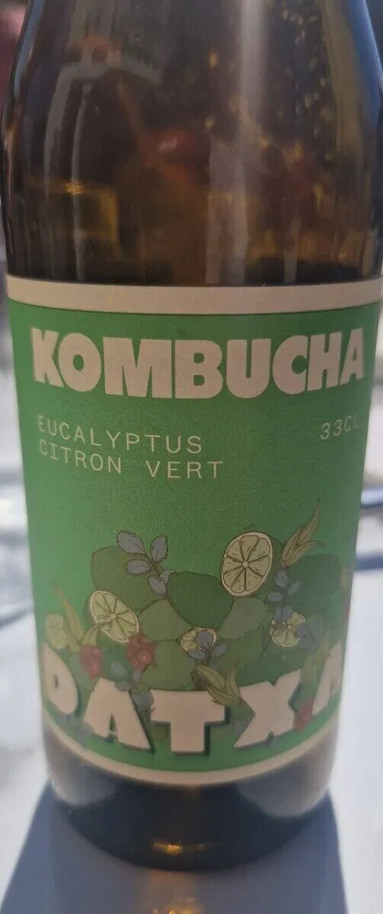Kombucha Eucalyptus Citron Vert