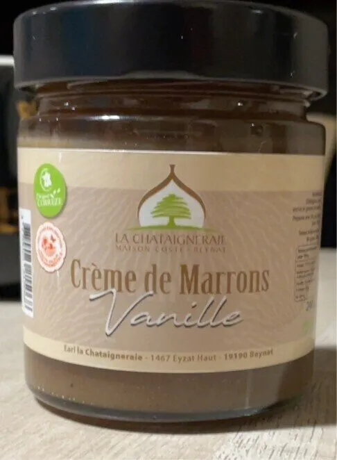 Crème de marrons Vanille