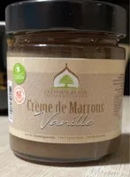 Crème de marrons Vanille