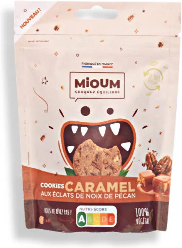 Cookies Caramel aux éclats de noix de pécan