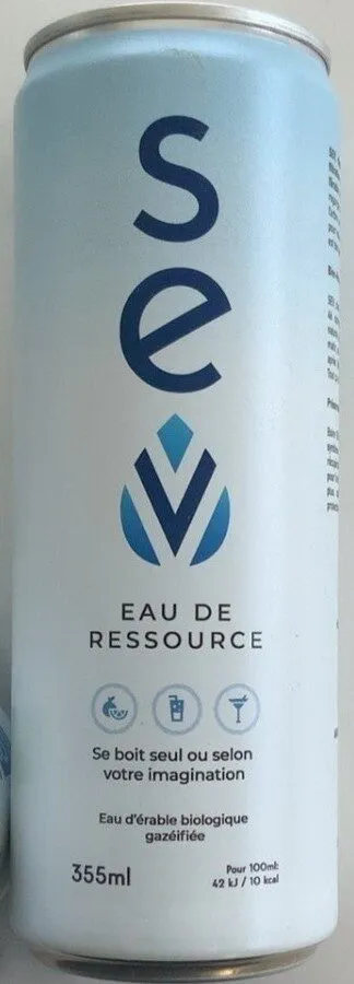 Eau d’érable biologique gazéifiée