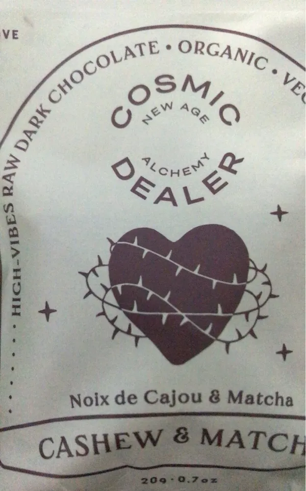 Chocolat cajou matcha