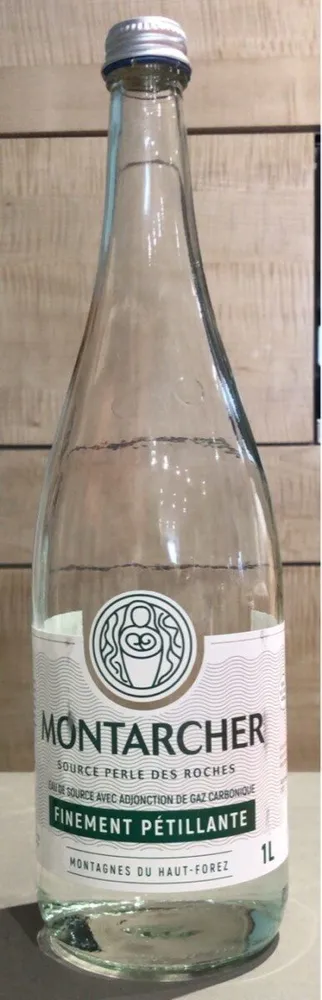 Eau pétillante de Montarcher