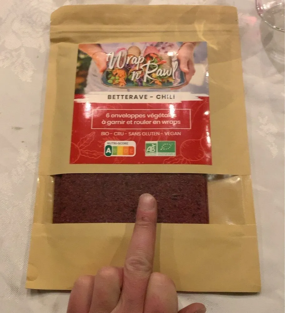 Wrap n’roll betrave chili
