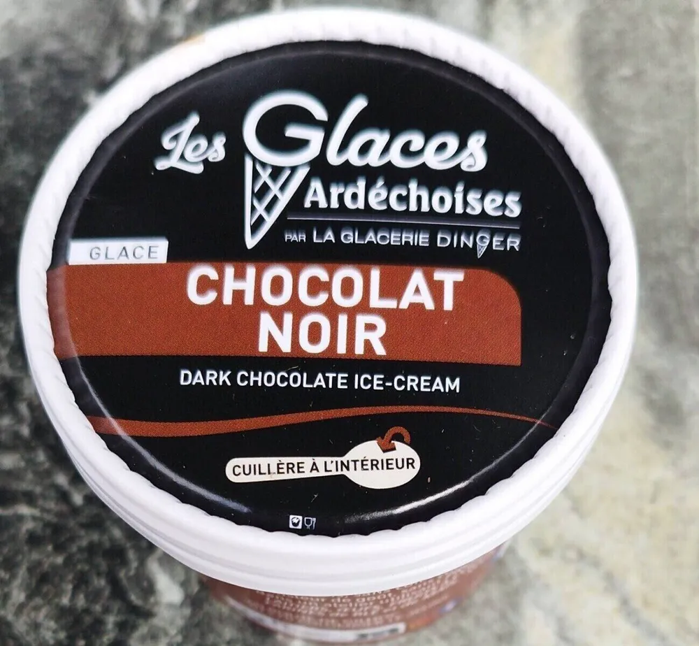 Chocolat noir glace