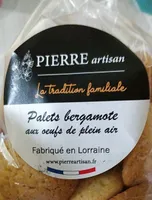 Palets bergamote aux oeufs de plein air