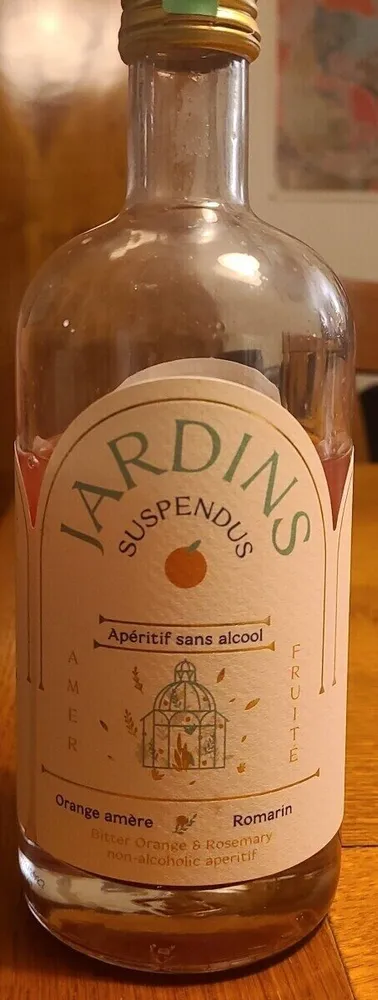 Apéritif sans alcool - orange amère romarin