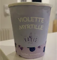 Sorbet Artisanal Violette Myrtille