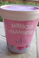 Glace hibiscus framboise