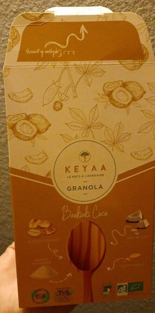 Granola Baobab Coco