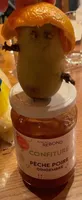 Confiture pêche poire gingembre