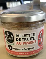 Rillettes de truite au piment