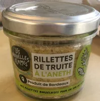 Rillettes de truite à l’aneth