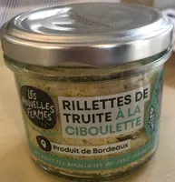 Rillettes de truite à la ciboulette