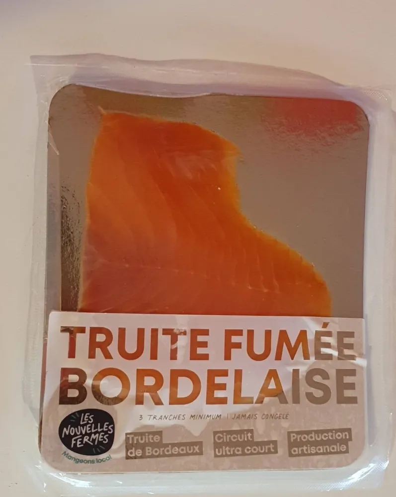 Truite fumée bordelaise