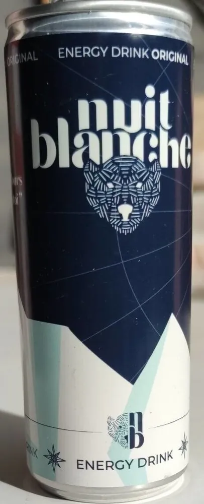Nuit blanche energy drink