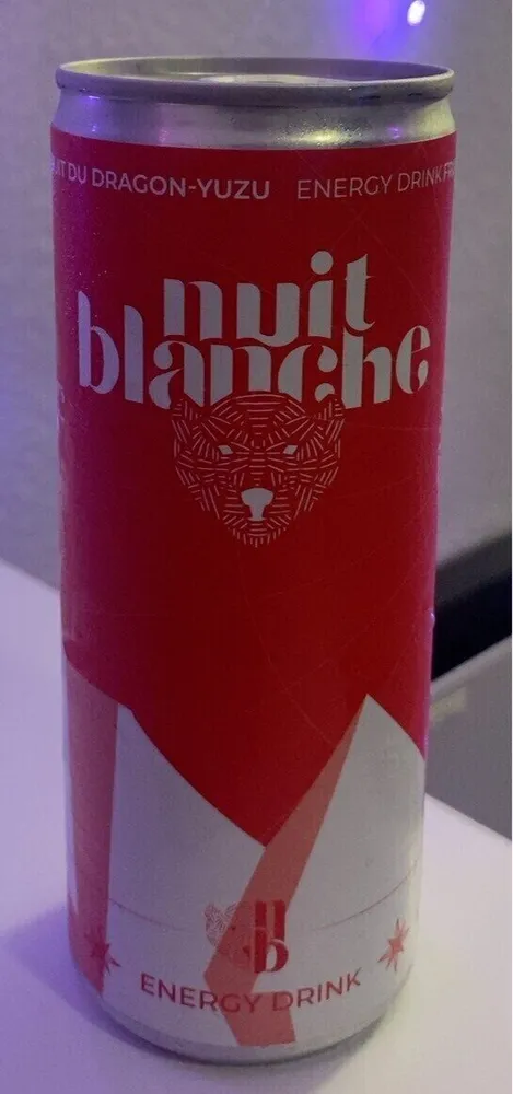 Energy Drink Goût Dragon Yuzu