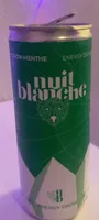 Energy drink Goût Citron Menthe