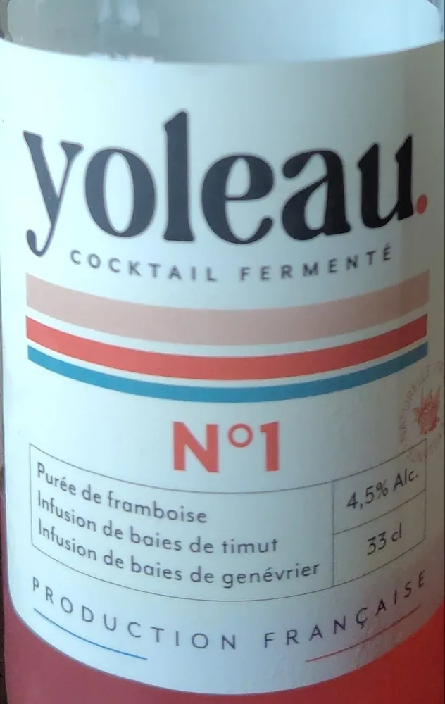 COCKTAIL FERMENTÉ N°1