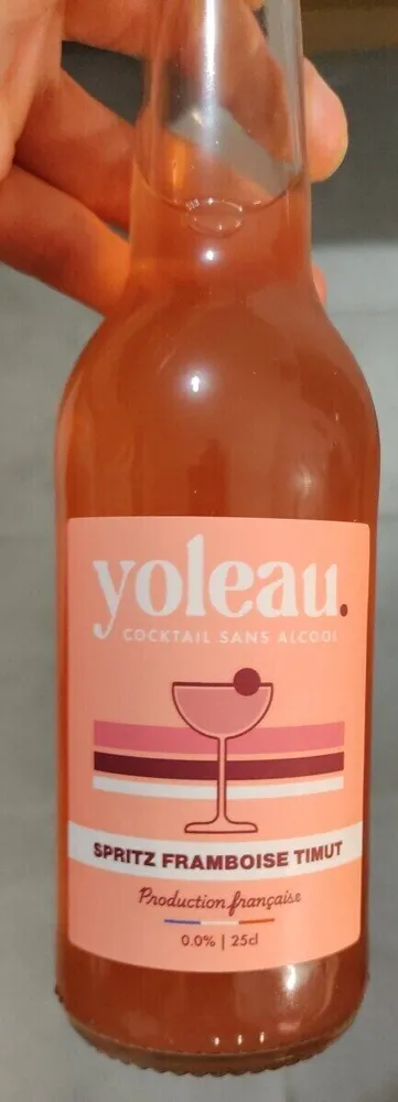 Spritz framboise timut sans alccol