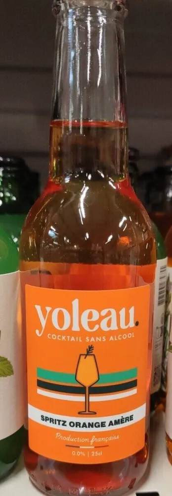 Spritz orange amère sans alcool