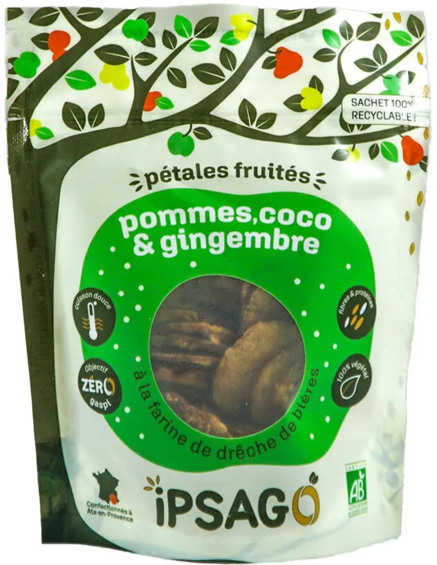 Origin'O pommes, coco & gingembre