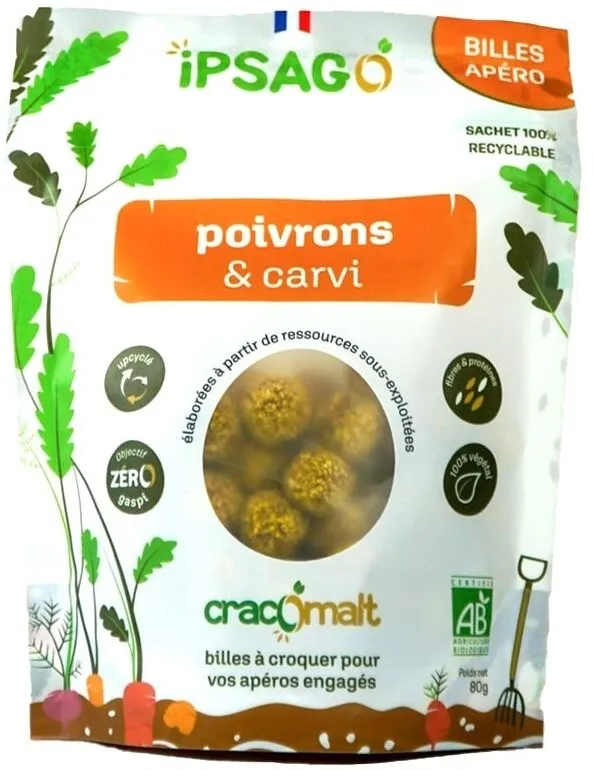 Cracomalt- Poivrons & Carvi
