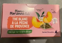 Thé blanc à la pêche de Provence