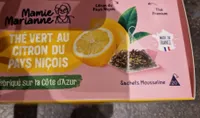 Thé vert au citron du pays nicois