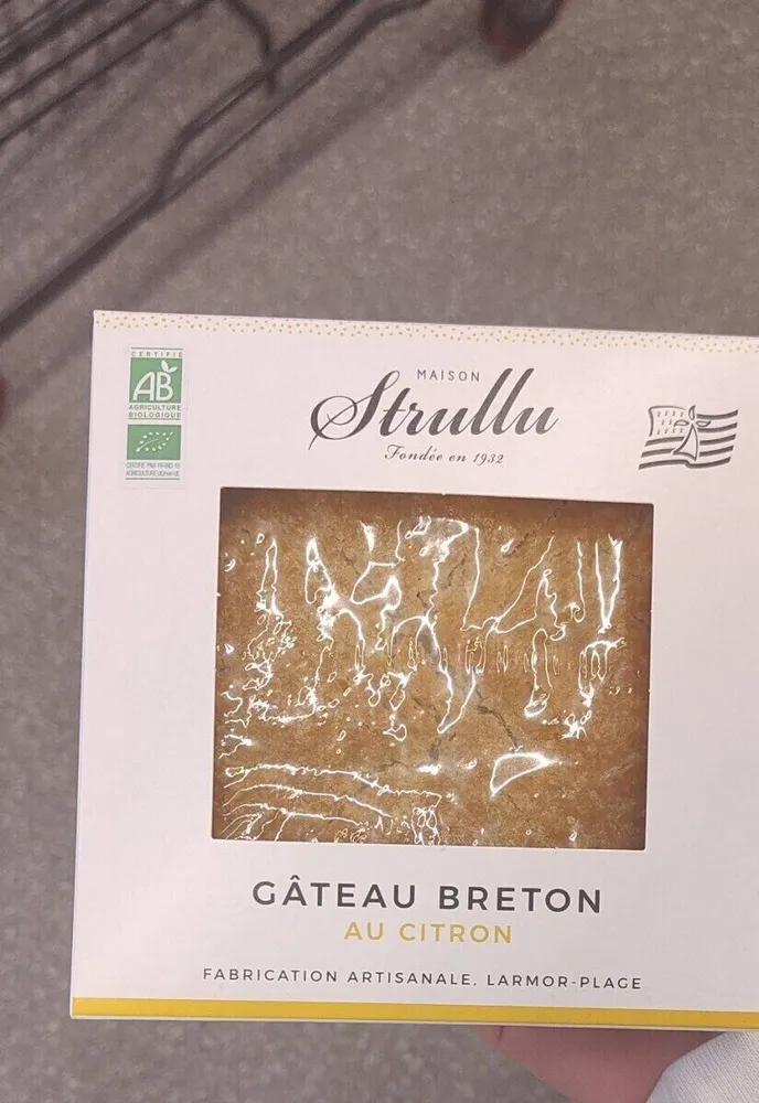 Gâteau breton au citron