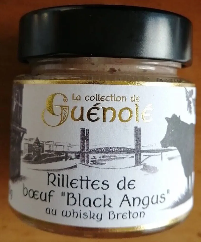 Rillettes de bœuf '' Black Angus'' au whisky breton