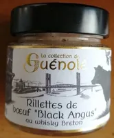 Rillettes de bœuf '' Black Angus'' au whisky breton