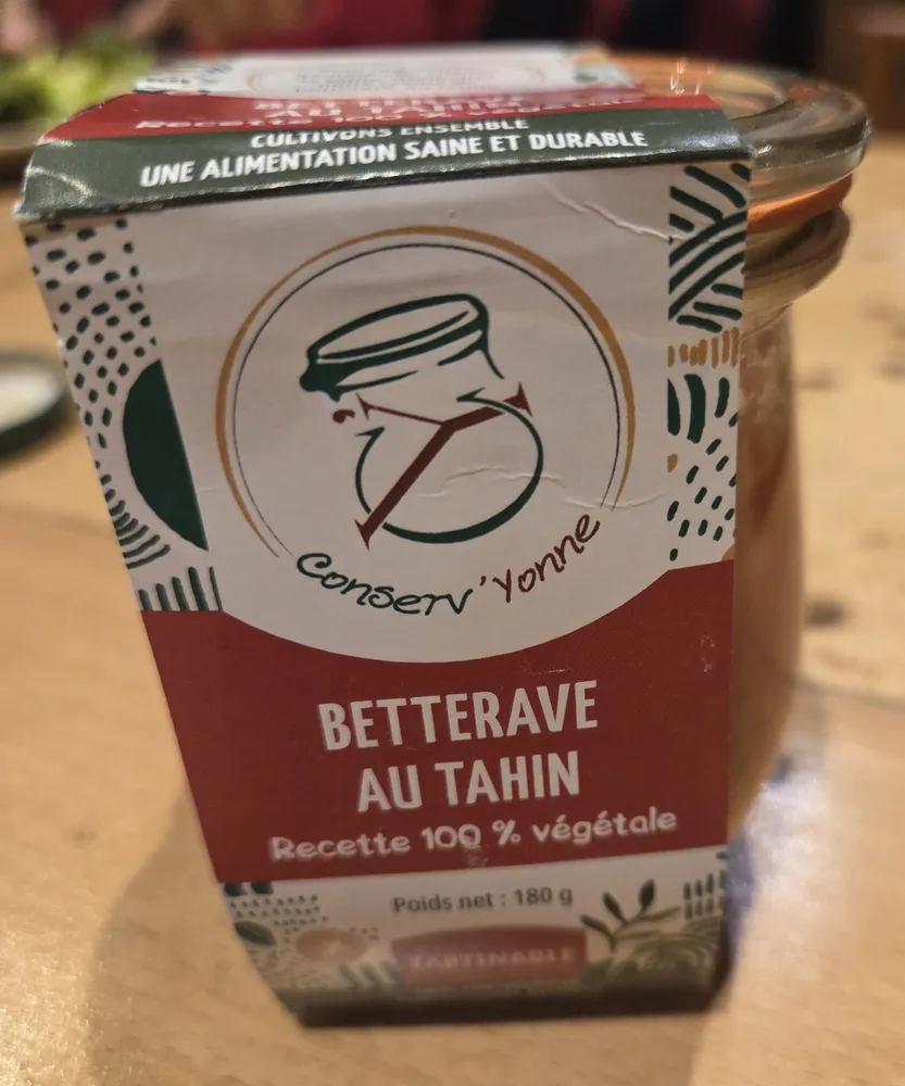 Betterave au tahin