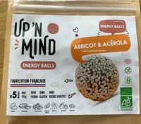 Energy balls abricot acérola