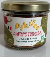 Olivade à la tomate et au piment d’Espelette