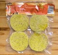 Galette végétale manioc curcuma
