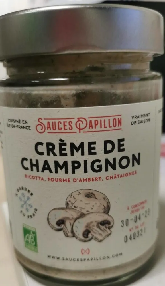 Crème de champignon