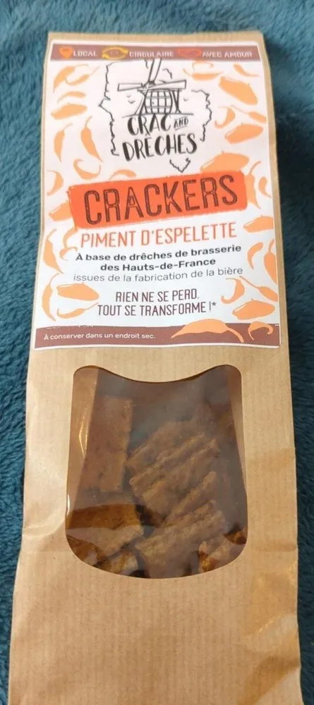 Crackers piment d'espelette