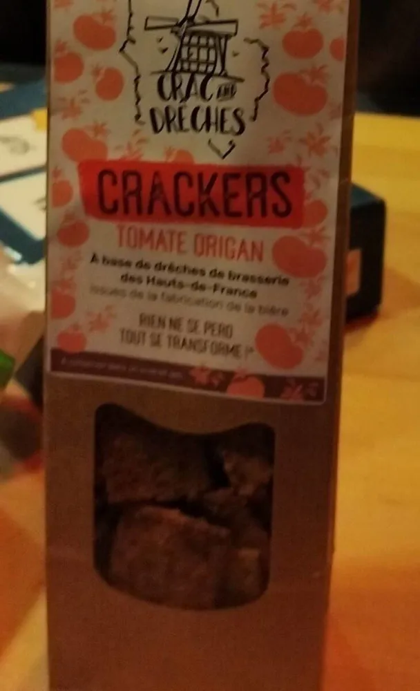 Crackers tomates origan