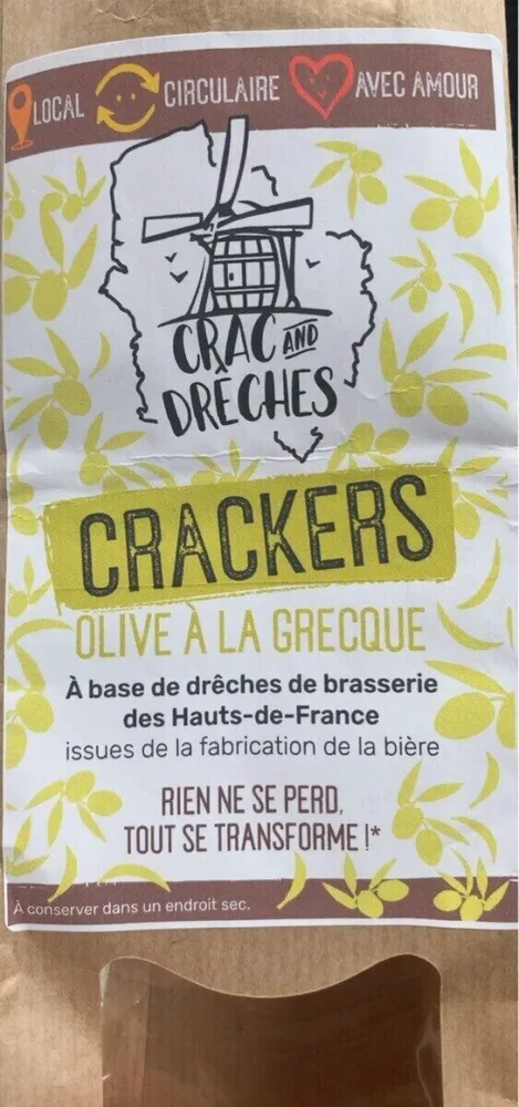 Crackers Olive à la grecque