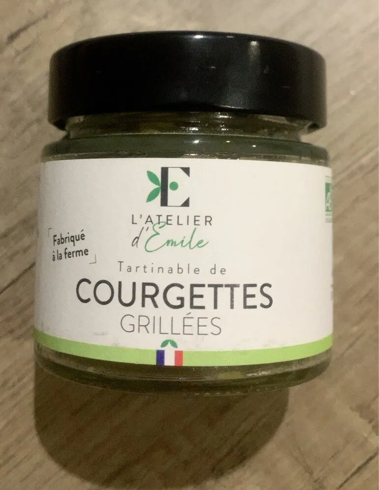 Tartinable de courgettes grillées