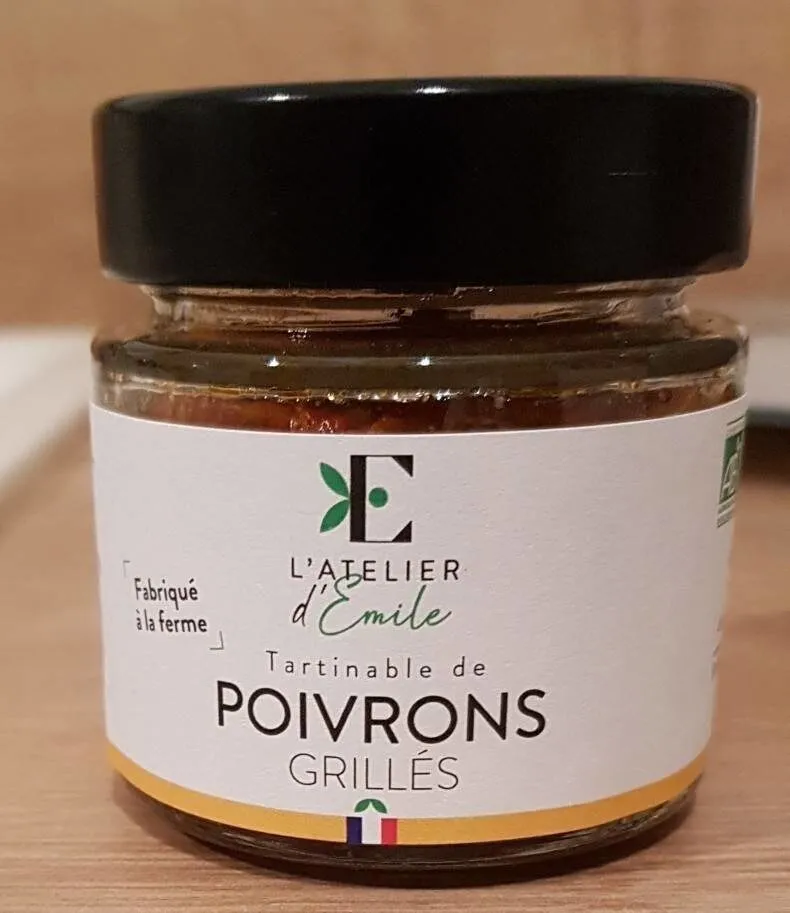 Tartinable de poivrons  grillés