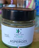 Tartinables d'asperges rôties et menthe