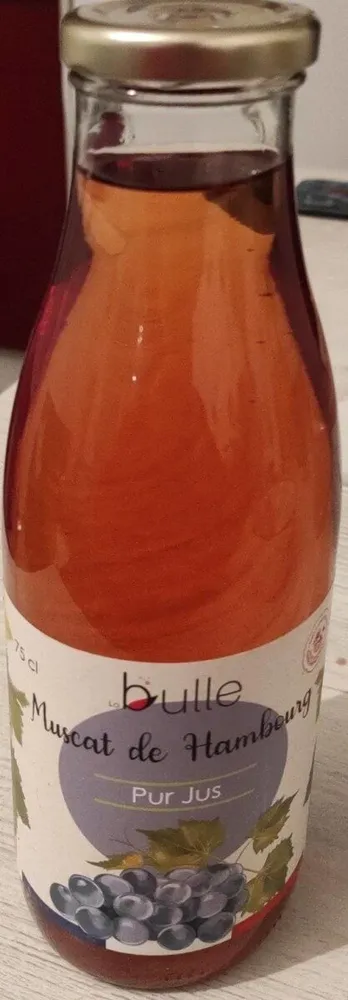Muscat de Hambourg Pur Jus