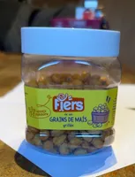 Grains de maïs grillés