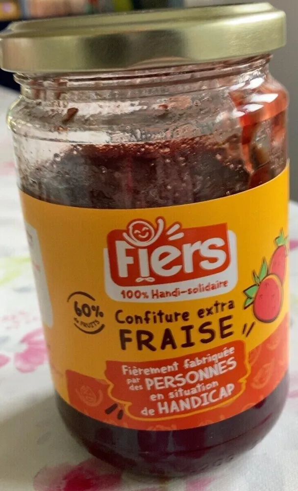 confiture extra fraises
