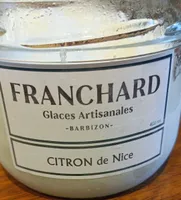 Sorbet plein fruit citron de Nice