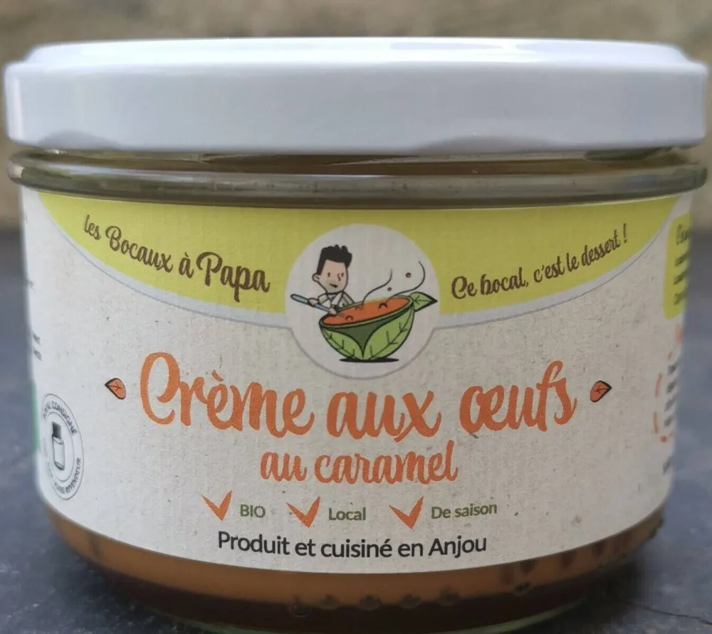 Crème aux œufs au caramel