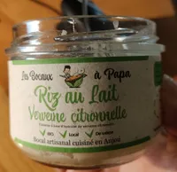 Riz au lait verveine citronnelle